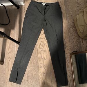 H&M Heather grey slim trousers